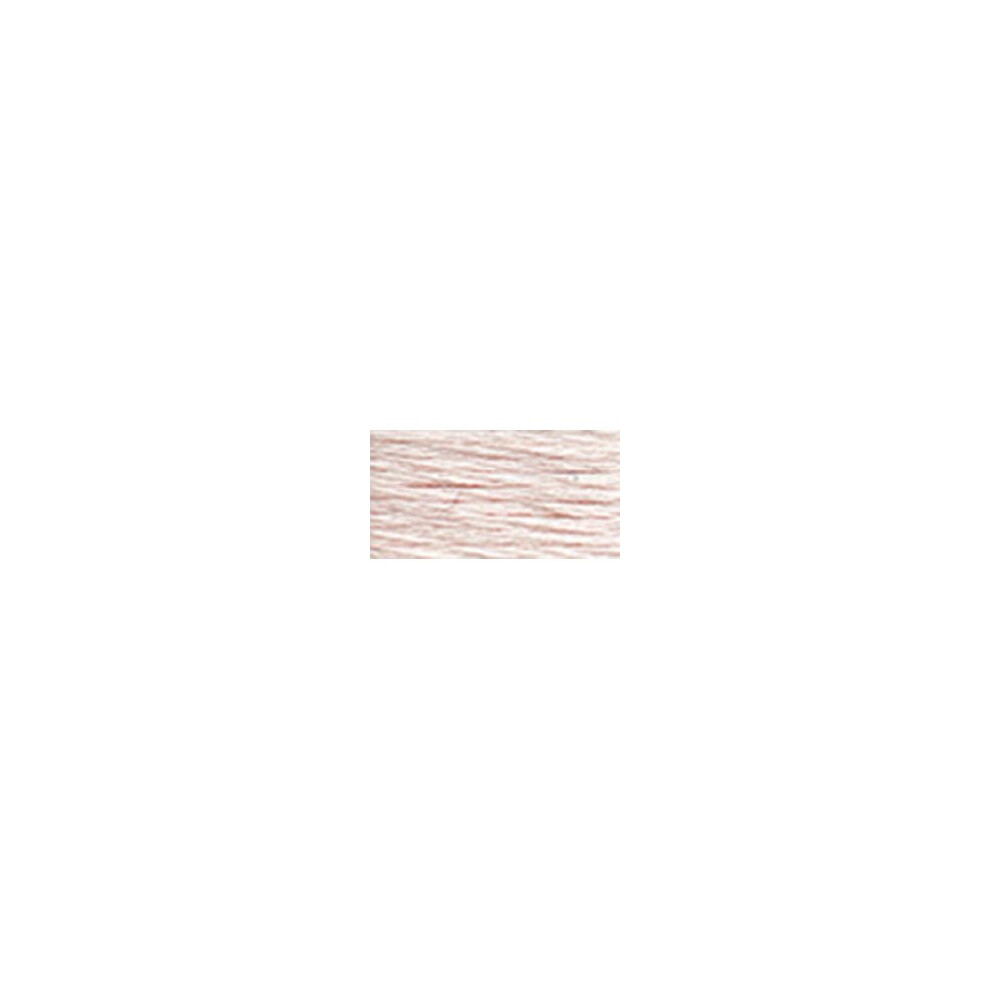 Dmc Pearl Cotton Ball Size 8 87Yd-Light Baby Pink Pink,White