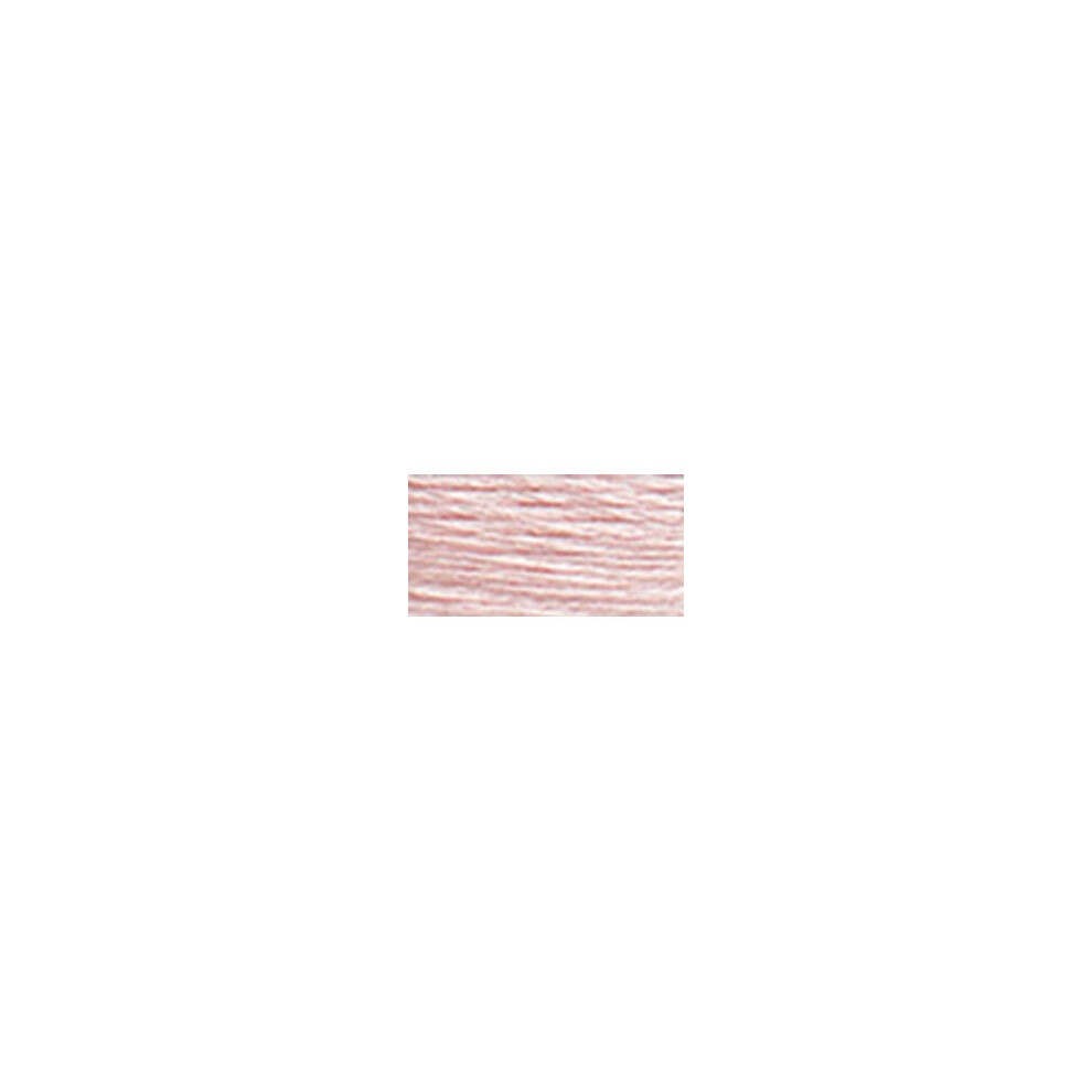Dmc Pearl Cotton Ball Size 8 87Yd-Baby Pink Pink,White