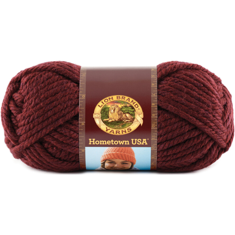 Lion Brand Hometown USA Yarn-Napa Valley Pinot