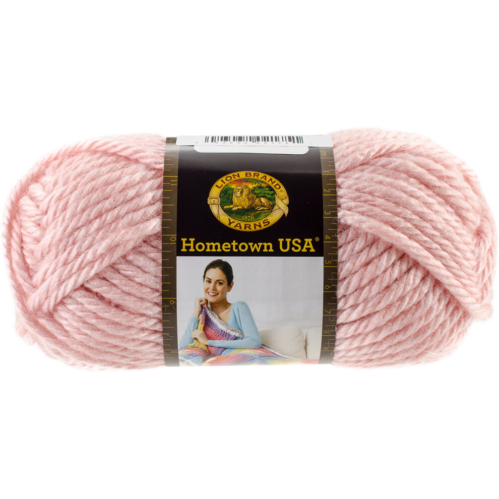 Lion Brand Hometown USA Yarn-Providence Pink