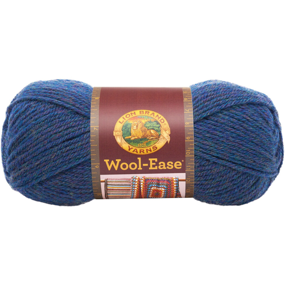 Lion Brand Wool-Ease Yarn -Blue Mist