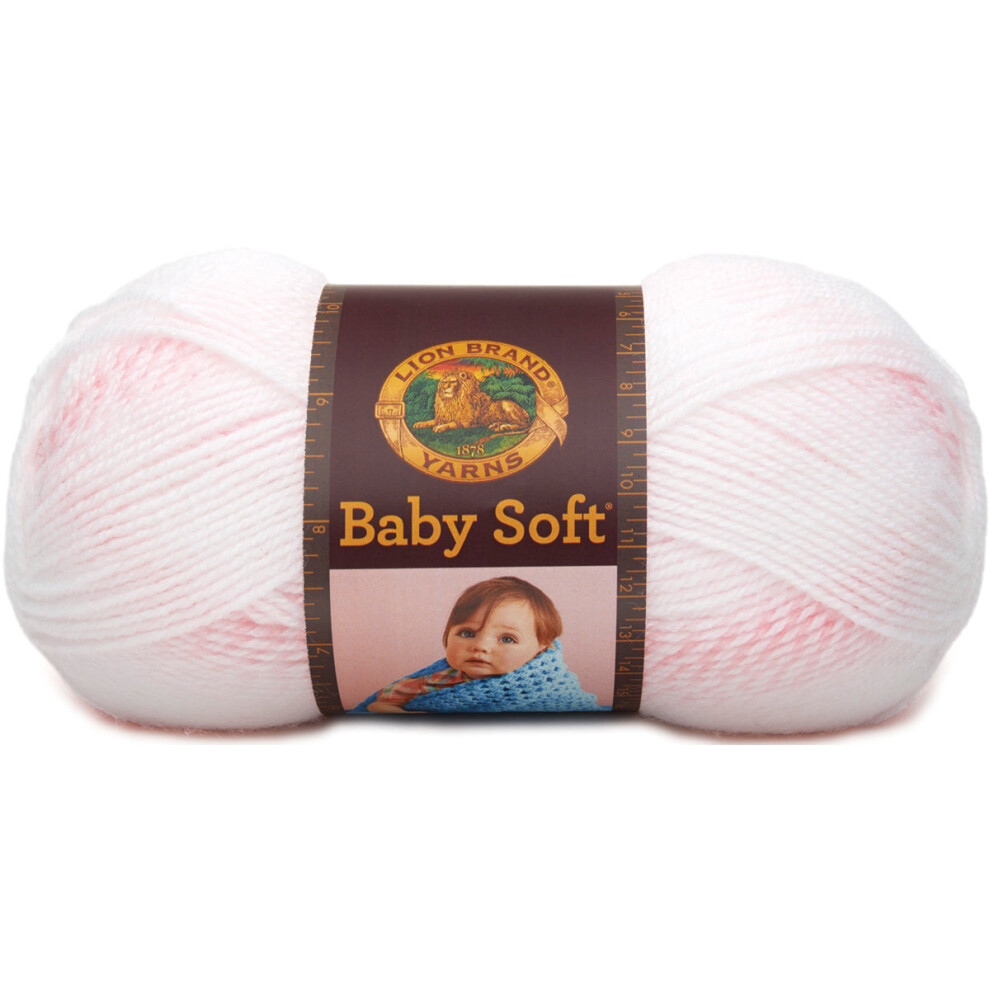 Lion Brand Baby Soft Yarn-Parfait Print