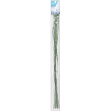 Cloth Covered Stem Wire 24 Gauge 18" 20/Pkg-Green