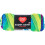 Red Heart Super Saver Yarn-Parrot Stripe 1