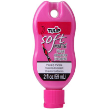 Tulp zachte matte textielverf 2oz-Poppin Purple