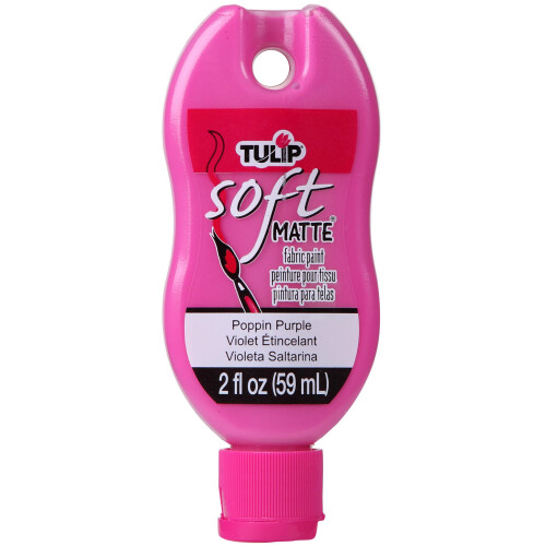 Tulip Soft Mat Farba 2oz-poppin fiolet