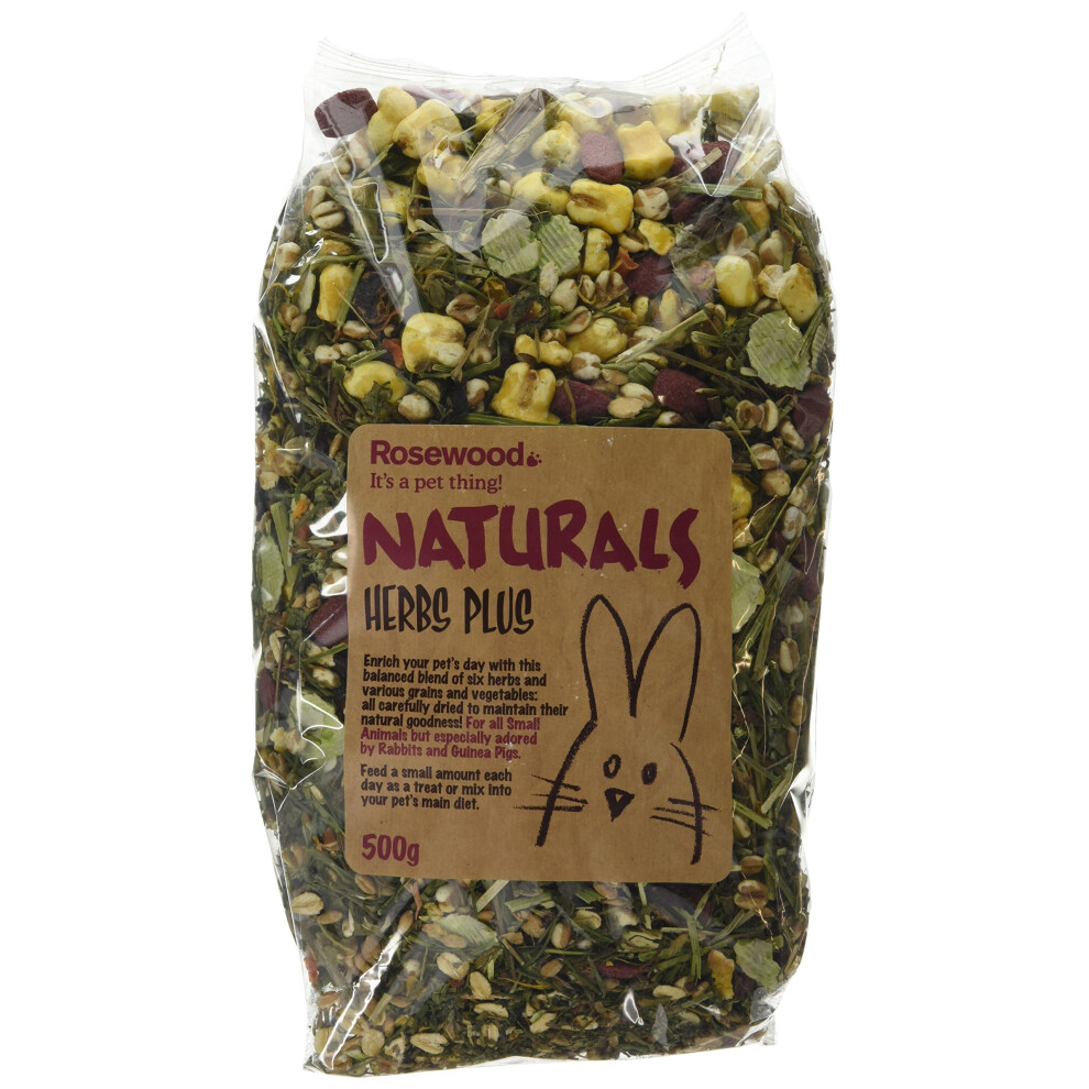 Rosewood Boredom Breaker Natural Treat Herbs Plus, 500g