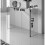 (Large) Crystal Modern Clear Bent 12mm Tempered Glass Console Table 2