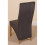 (Fabric, Black) Lola Wave Back Dining Chair 6