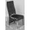 (Fabric, Beige) Lola Wave Back Dining Chair 6
