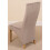 (Fabric, Grey) Lola Wave Back Dining Chair 6