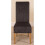 (Fabric, Black) Montana Dining Chair | Scroll Back Dining Chair 3