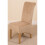 (Fabric, Beige) Montana Dining Chair | Scroll Back Dining Chair 4