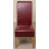 (Leather, Red) Montana Dining Chair | Scroll Back Dining Chair 5
