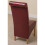 (Leather, Red) Montana Dining Chair | Scroll Back Dining Chair 3