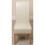 (Leather, Ivory) Montana Dining Chair | Scroll Back Dining Chair 5