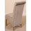 (Fabric, Grey) Montana Dining Chair | Scroll Back Dining Chair 6