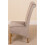 (Fabric, Grey) Montana Dining Chair | Scroll Back Dining Chair 5