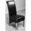 (Leather, Black) Montana Dining Chair | Scroll Back Dining Chair 6