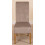 (Fabric, Grey) Montana Dining Chair | Scroll Back Dining Chair 3