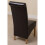 (Leather, Brown) Montana Dining Chair | Scroll Back Dining Chair 3