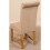 (Fabric, Beige) Washington Braced Oak Dining Chair 6