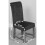 (Fabric, Black) Washington Braced Oak Dining Chair 7