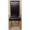 (Leather, Brown) Washington Braced Oak Dining Chair 5