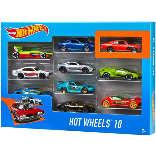 Hot Wheels Hot Wheels 10 Car Pack (Styles May Vary) 1