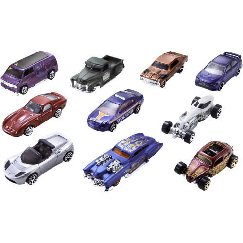 Hot Wheels Hot Wheels 10 Car Pack (Styles May Vary) 2