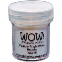 WOW! Embossing Powder 15ml-Opaque Bright White
