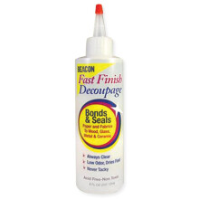 Fast Finish Decoupage Sealer-8oz