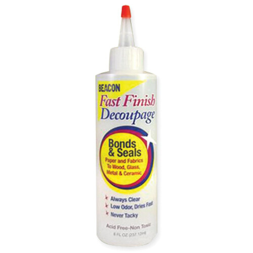 Fast Finish Decoupage Sealer-8oz