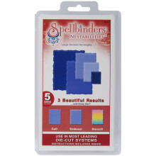 Spellbinders S4-202 Nestabilities Deckled Prostokaty Duze wytrawione/cienkie wykrojniki