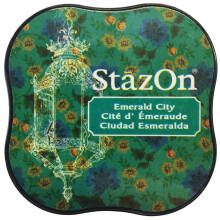 StazOn Midi Inktkussen - Emerald City