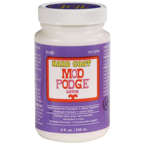 Mod Podge Satin Hard Coat Finish-8oz
