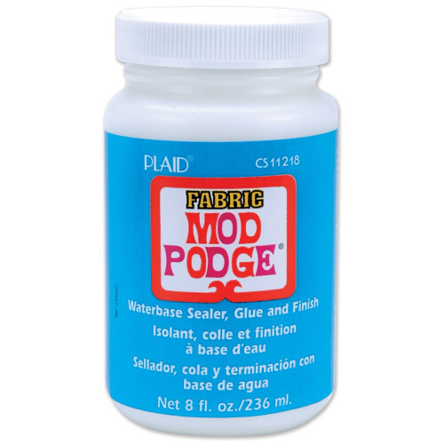 Mod Podge Tissu, 8 oz, Transparent