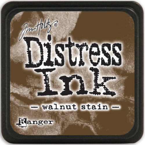 Ranger Tim Holtz Distress Mini Ink Pad, Καρυδιά