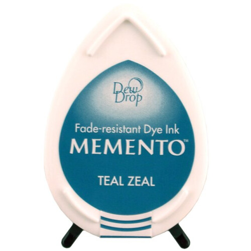 Memento Dew Drop Dye Inktkussen-Teal Zeal