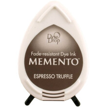 Memento Dew Drop Dye Inktkussen-Espresso Truffel