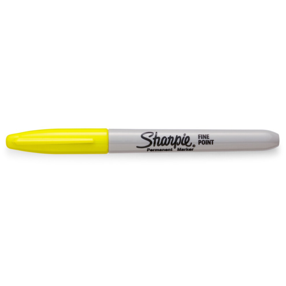 Sharpie Fine Point Permanent Marker Open Stock-Yellow