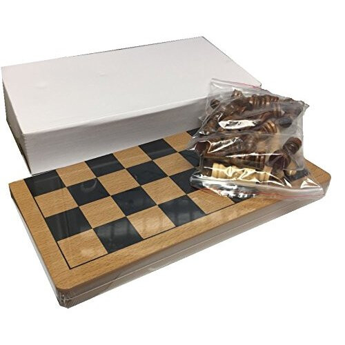 Traditional Chess Board And Pieces - Great Quality Low Price 1