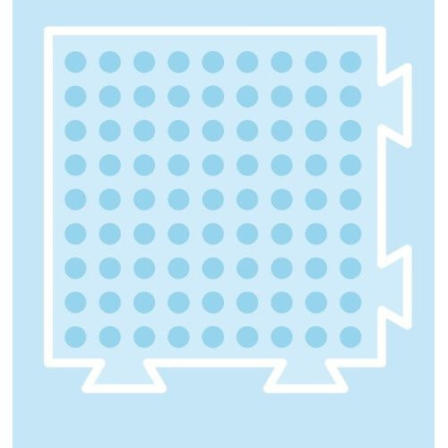 Hama Beads Hama Beads - Square & Round Pegboard Large (Midi Beads) 1
