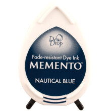Memento Dew Drop Dye Ink Pad-Nautical Blue