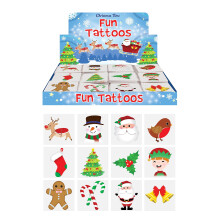 48 x Christmas Children's Temporary Tattoos (4 packs of 12)