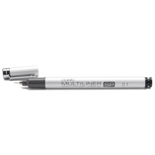 Stylo - COPIC - MULTILINER SP - 0,1 mm - Nero - Indelebile - Opaco