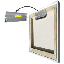 Hangman Canvas Hanger 5" 30 lbs - CH-5 - Includes Level & 4 Screws for Framed Art