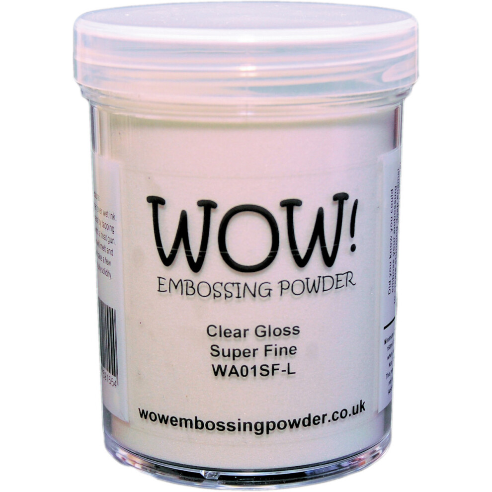 WOW! Embossing Powder Super Fine 15ml-Clear Gloss