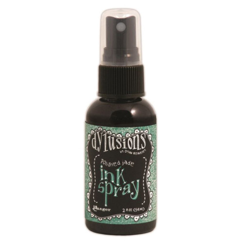 Dylusions Ink Spray 2oz-Polished Jade