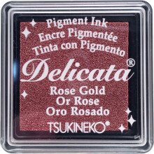 Delicata Small Pigment Ink Pad-Rose Gold